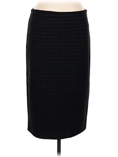 Pre-owned Max Studio Formal Skirt In Black