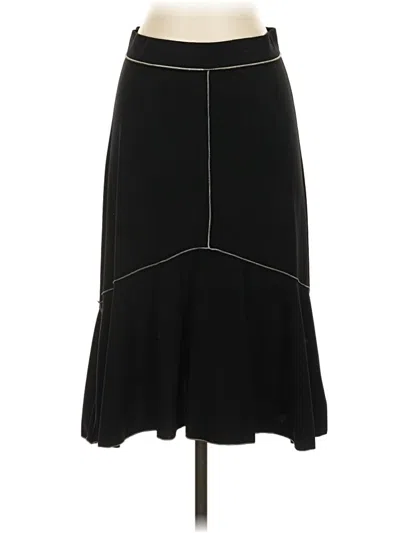 Pre-owned Max Studio Formal Skirt In Black