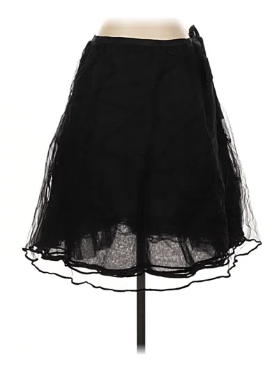 Pre-owned Max Studio Formal Skirt In Black