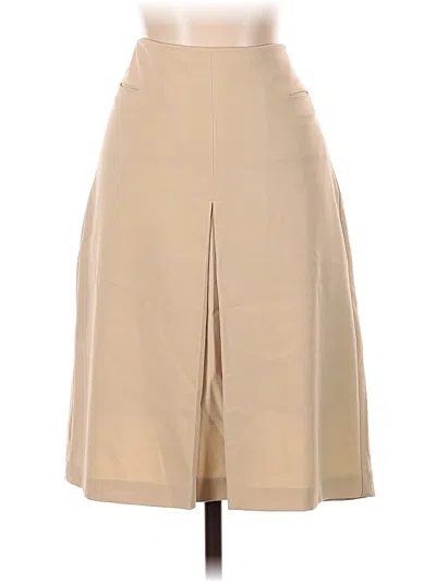 Pre-owned Max Studio Formal Skirt In Brown