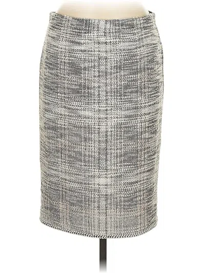Pre-owned Max Studio Formal Skirt In Gray