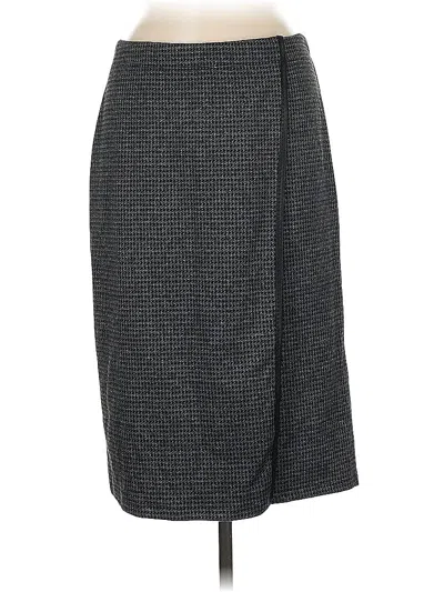 Pre-owned Max Studio Formal Skirt In Gray