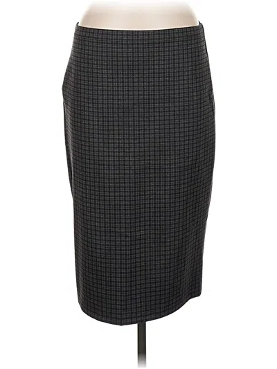 Pre-owned Max Studio Formal Skirt In Gray