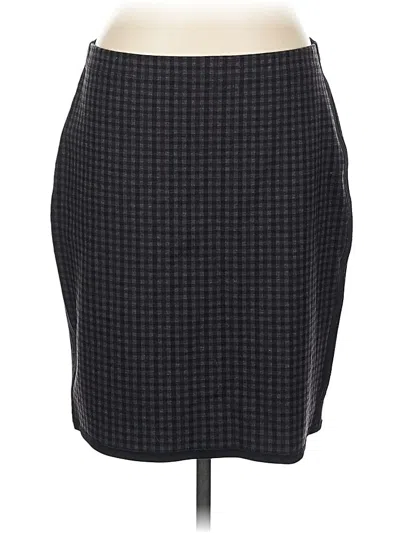 Pre-owned Max Studio Formal Skirt In Gray