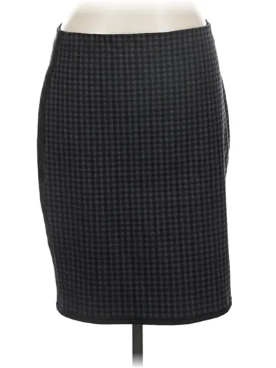 Pre-owned Max Studio Formal Skirt In Gray