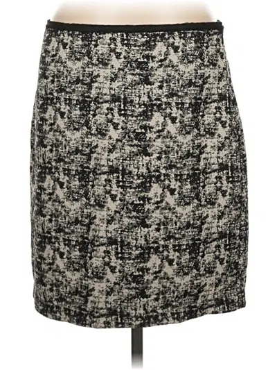 Pre-owned Max Studio Formal Skirt In Gray