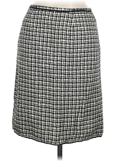 Pre-owned Max Studio Formal Skirt In Gray