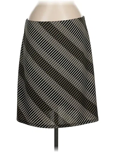 Pre-owned Max Studio Formal Skirt In Gray