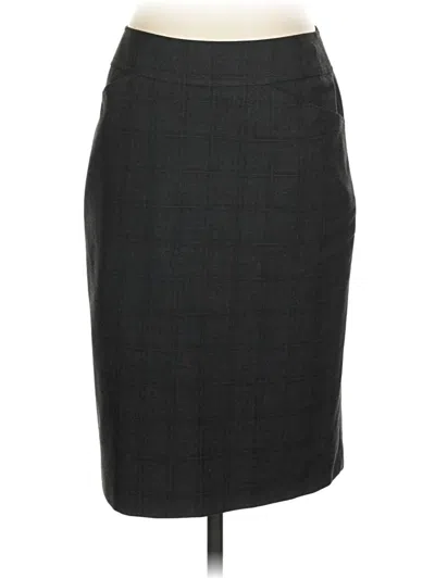 Pre-owned Max Studio Formal Skirt In Gray