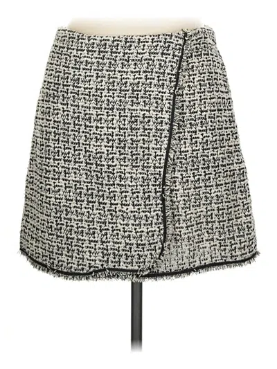 Pre-owned Max Studio Formal Skirt In Gray