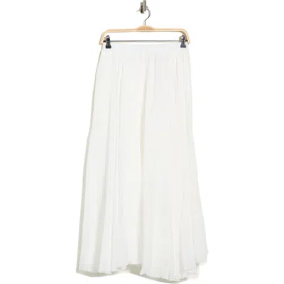 Max Studio Gauze Skirt In White