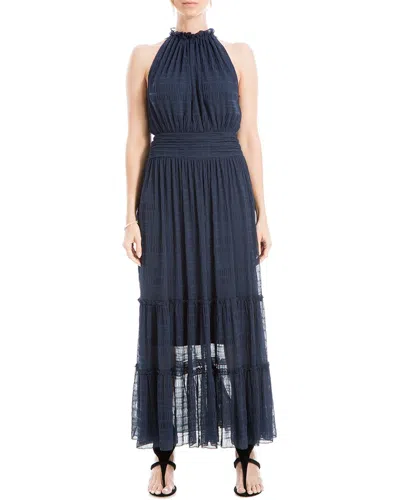 MAX STUDIO HALTER MAXI DRESS