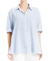 Max Studio High-low Oversized Shirt