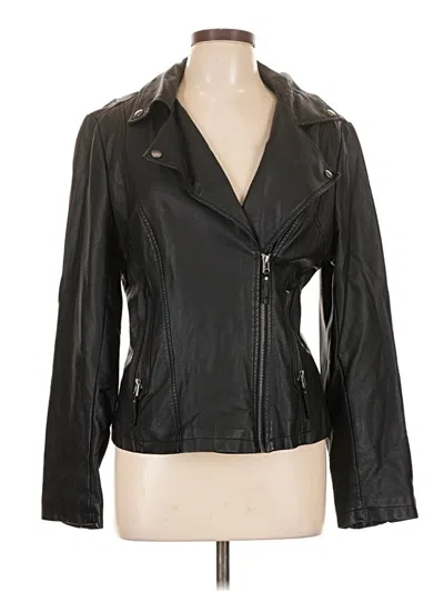 Pre-owned Max Studio Jacket In Black
