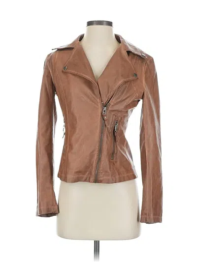 Pre-owned Max Studio Jacket In Brown