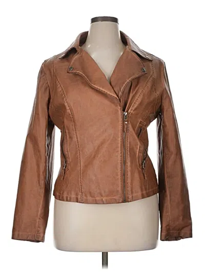 Pre-owned Max Studio Jacket In Brown