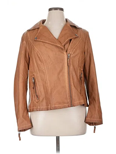 Pre-owned Max Studio Jacket In Brown
