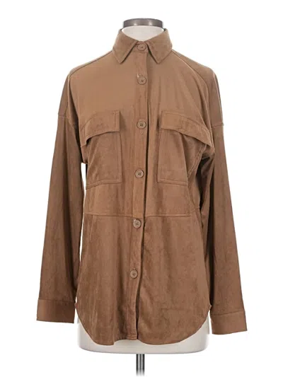Pre-owned Max Studio Jacket In Brown