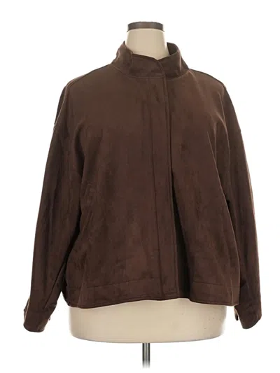 Pre-owned Max Studio Jacket In Brown