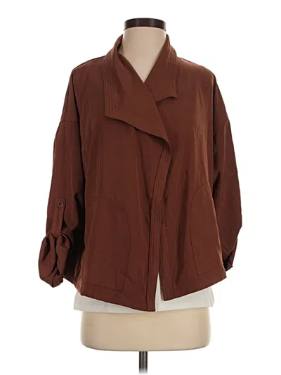 Pre-owned Max Studio Jacket In Brown
