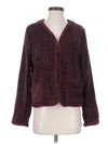 Max Studio Jacket In Burgundy