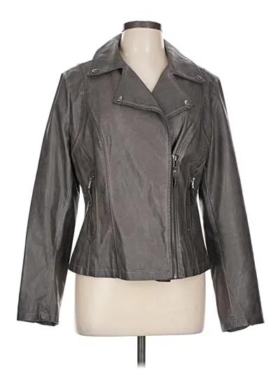 Pre-owned Max Studio Jacket In Gray