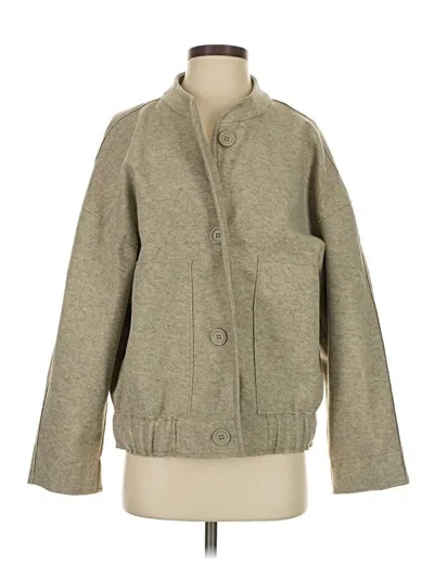 Pre-owned Max Studio Jacket In Gray