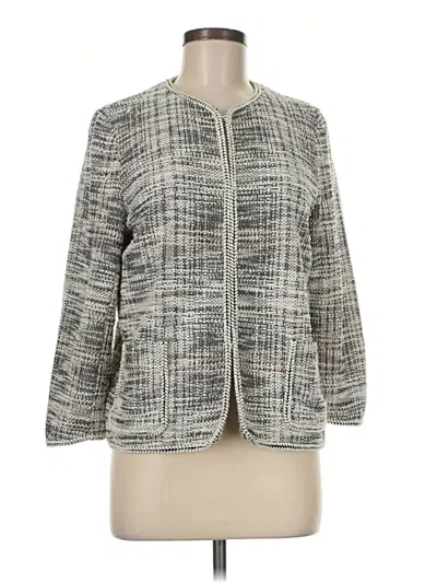 Pre-owned Max Studio Jacket In Gray