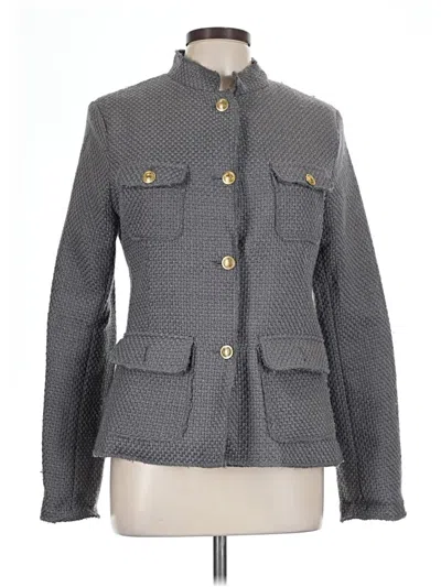 Pre-owned Max Studio Jacket In Gray