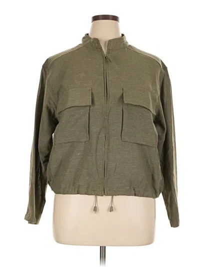 Max Studio Jacket In Green