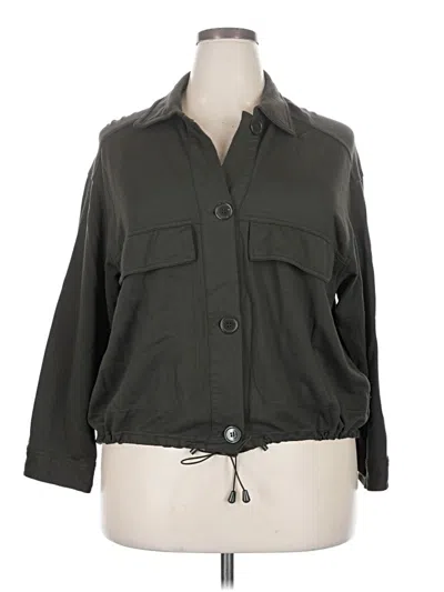 Pre-owned Max Studio Jacket In Green