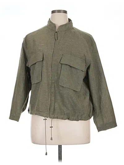 Max Studio Jacket In Green