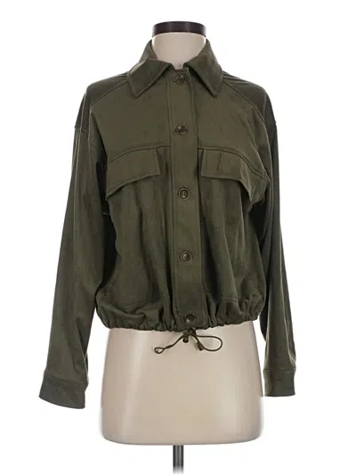 Pre-owned Max Studio Jacket In Green
