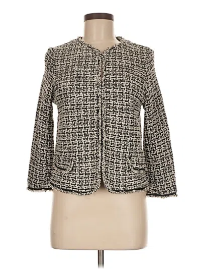 Pre-owned Max Studio Jacket In Ivory