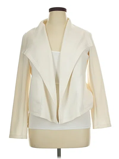 Pre-owned Max Studio Jacket In Ivory
