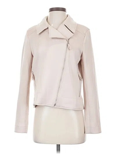 Pre-owned Max Studio Jacket In Ivory