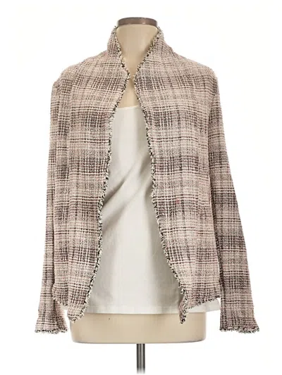 Pre-owned Max Studio Jacket In Ivory