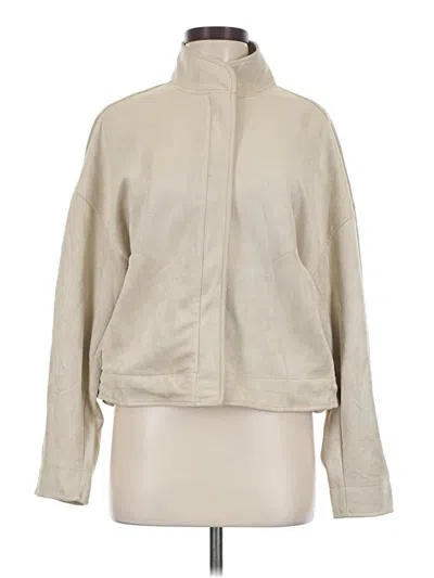 Pre-owned Max Studio Jacket In Ivory