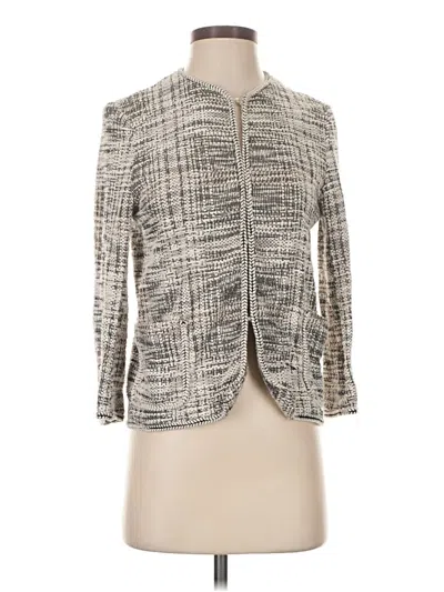 Pre-owned Max Studio Jacket In Silver