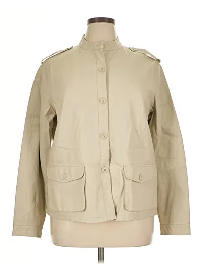 Pre-owned Max Studio Jacket In Tan