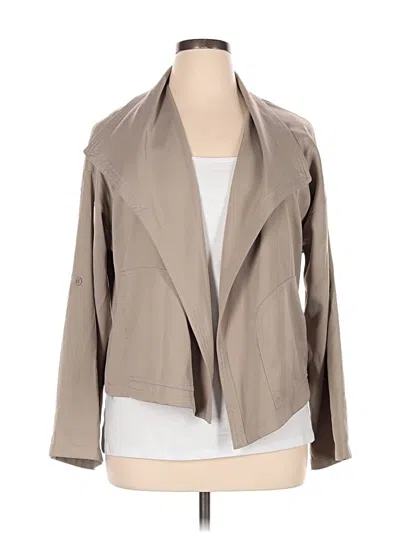 Pre-owned Max Studio Jacket In Tan