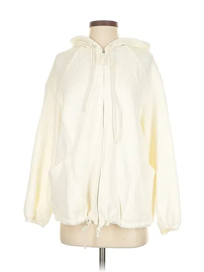 Pre-owned Max Studio Jacket In White