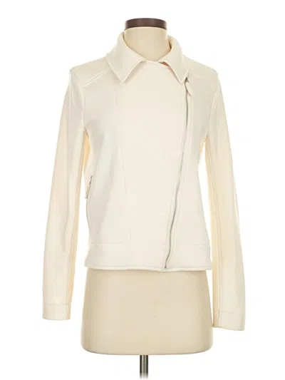 Pre-owned Max Studio Jacket In White