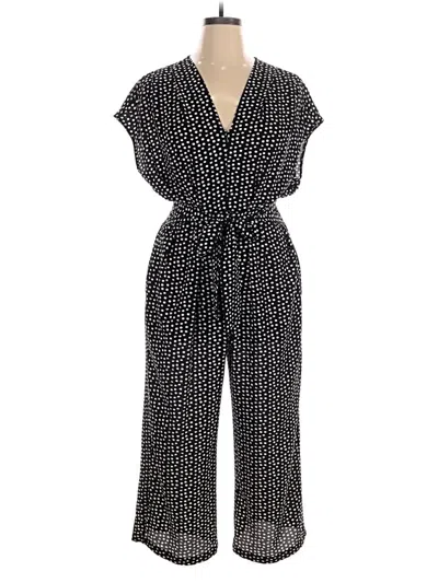 Pre-owned Max Studio Jumpsuit In Black