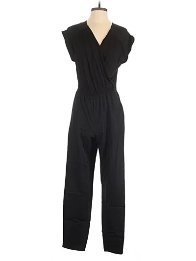 Pre-owned Max Studio Jumpsuit In Black