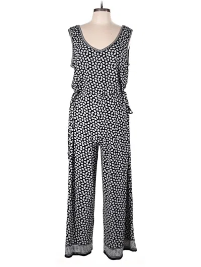 Pre-owned Max Studio Jumpsuit In Black