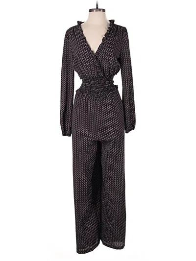 Pre-owned Max Studio Jumpsuit In Black