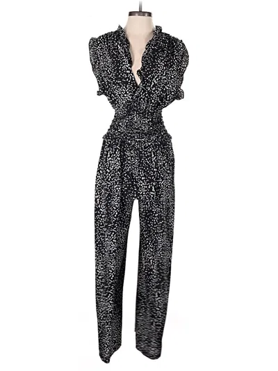 Pre-owned Max Studio Jumpsuit In Black