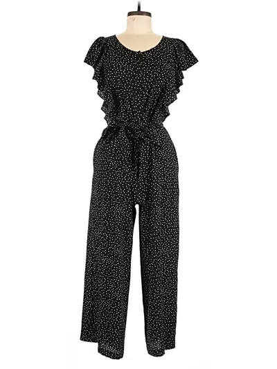 Pre-owned Max Studio Jumpsuit In Black