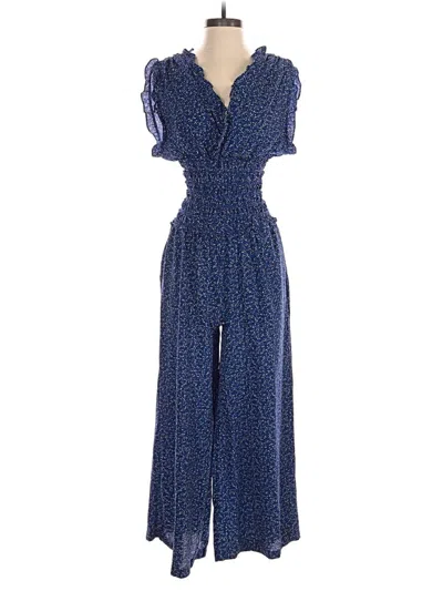 Pre-owned Max Studio Jumpsuit In Blue